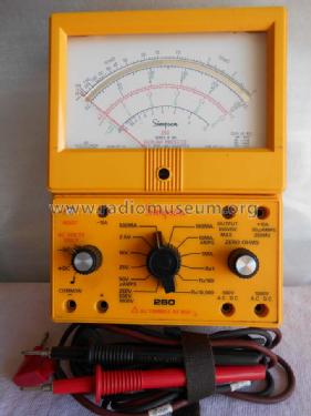 Volt-Ohm-Milliammeter 260 Series 8 XPi; Simpson Electric Co. (ID = 1591564) Equipment