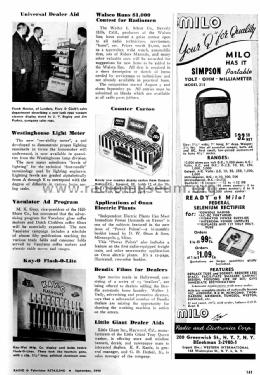 AC-DC Volt-Ohm-Milliammeter 215 ; Simpson Electric Co. (ID = 1149867) Equipment