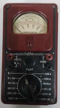 AC-DC Volt-Ohm-Milliammeter 120; Simpson Electric Co. (ID = 2712032) Equipment