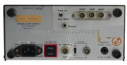 Universal Electronic Counter 7026; Simpson Electric Co. (ID = 2300797) Ausrüstung