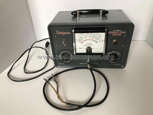 Horizontal System Analyzer - Capacity Meter 382; Simpson Electric Co. (ID = 2324862) Ausrüstung