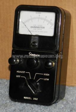 Low-Ohmmeter 362; Simpson Electric Co. (ID = 2900780) Equipment
