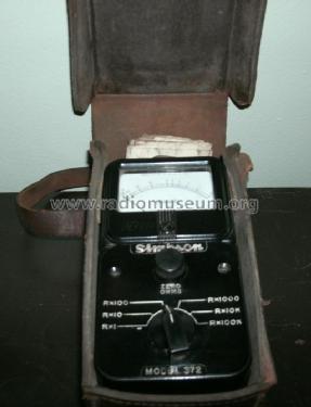 Ohmmeter 372; Simpson Electric Co. (ID = 1945290) Equipment