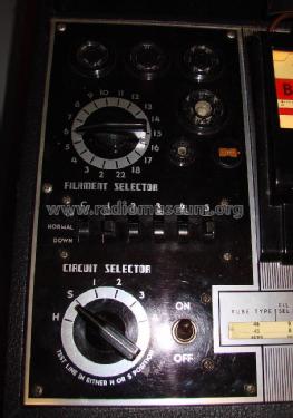 Tube Tester 555; Simpson Electric Co. (ID = 1809229) Equipment