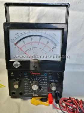 Volt-Ohm-Milliammeter 260 Series 6XLP; Simpson Electric Co. (ID = 2741555) Ausrüstung