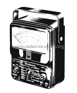 Volt-Ohm-Milliammeter 260 Series 2 ; Simpson Electric Co. (ID = 1325904) Ausrüstung