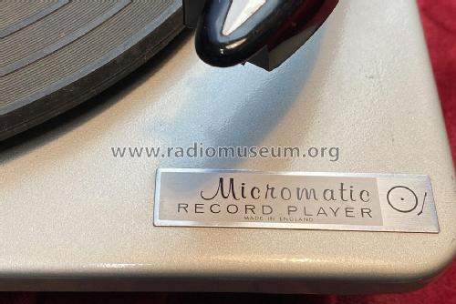 Micromatic Record Player 604-06-03 ; Magnavox Co., (ID = 2851593) R-Player