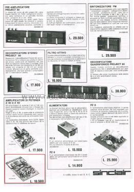 Power Audio Amplifier Module Z 60; Sinclair Radionics (ID = 2797056) Ampl/Mixer