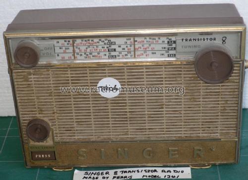 Singer 8 plus 8 ; Singer Australia Pty (ID = 2762582) Radio