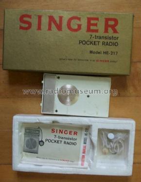 7-Transistor HE-217; Singer Company, The; (ID = 1043208) Radio