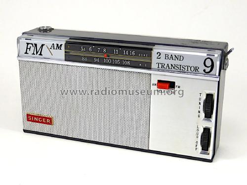 2 Band Transistor 9 HE-229; Singer Company, The; (ID = 2674963) Radio