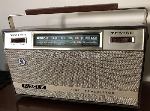 Nine Transistor 910 BD ; Singer Company, The; (ID = 2968802) Radio