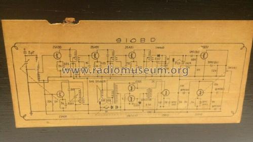 Nine Transistor 910 BD ; Singer Company, The; (ID = 2399239) Radio