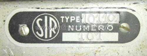 Voltmetre Amplificateur 101101; SIR S.I.R. Société (ID = 2706874) Equipment