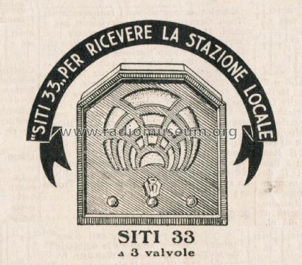 33; SITI Società (ID = 2532011) Radio