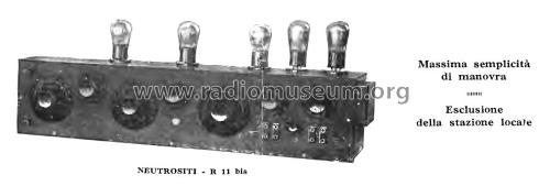 Neutrositi R11 bis; SITI Società (ID = 2661095) Radio