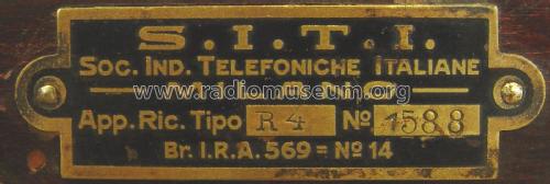 R4; SITI Società (ID = 2430152) Radio