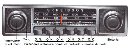 AU-17; Skreibson; Barcelona (ID = 2104173) Car Radio