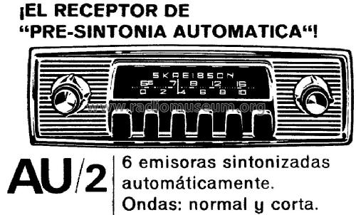 AU-2; Skreibson; Barcelona (ID = 1376346) Car Radio