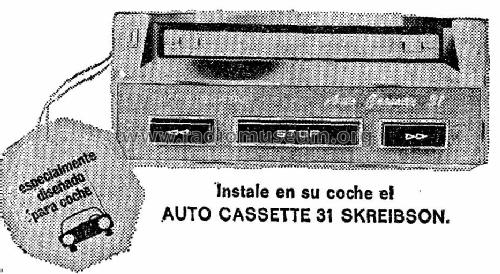 Auto-Cassette AC 31; Skreibson; Barcelona (ID = 1431108) Sonido-V