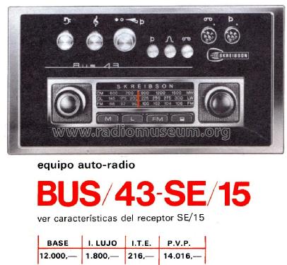 Bus 43; Skreibson; Barcelona (ID = 2107952) Ampl/Mixer