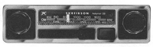 Holymat 33; Skreibson; Barcelona (ID = 2107892) Car Radio