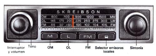 SE-15; Skreibson; Barcelona (ID = 2104580) Car Radio