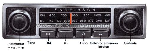 SE-16; Skreibson; Barcelona (ID = 2104583) Car Radio