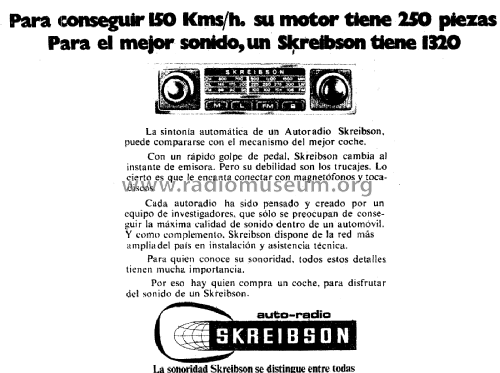 Sidemat 15; Skreibson; Barcelona (ID = 1946558) Car Radio