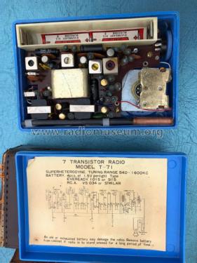 7 Transistor T-71; Skymaster New York (ID = 2795262) Radio