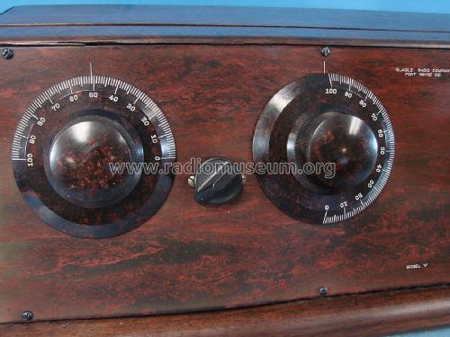 TRF Broadcast Receiver Model V ; Slagle Radio Co.; (ID = 1847124) Radio