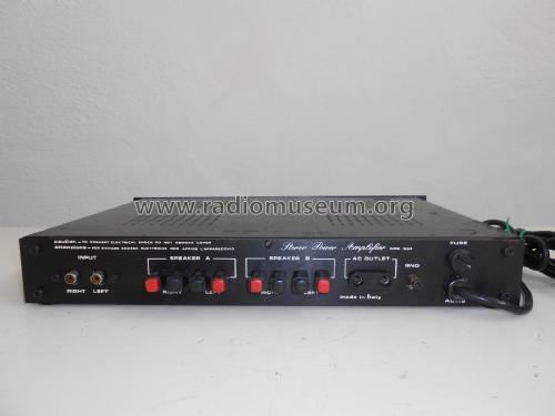 Stereo Power Amplifier 1002; SLEM Elettronica; (ID = 2395762) Ampl/Mixer