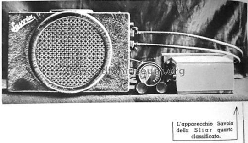 Savoia ; SLIAR - (ID = 1422119) Car Radio