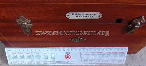 Sonor ; SNAP S.N.A.P., Radio (ID = 2121634) Radio