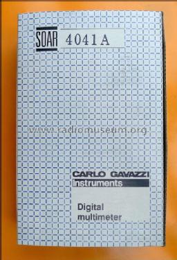 Digital Multimeter 4041A; Soar Corporation; (ID = 2328844) Equipment