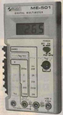 Digital Multimeter ME-501; Soar Corporation; (ID = 2635374) Equipment