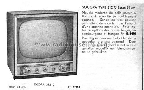 312 C; SOCORA; Bruxelles (ID = 3103746) Television