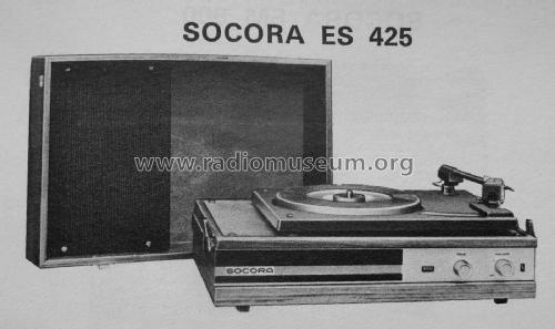 Electrophone à 3 vitesses ES425; SOCORA; Bruxelles (ID = 2989915) R-Player