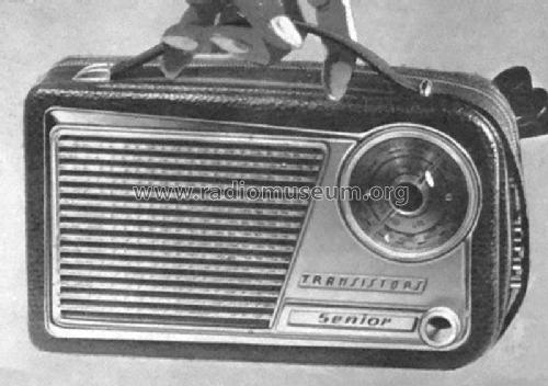 Senior Transistors CD07VZA; Socradel, Société (ID = 1926539) Radio