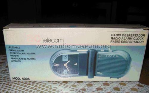 Radio Despertador 4005; Solac Telecom (ID = 2336843) Radio