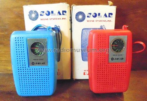 AM Solid State Pocket Radio 102A; Solar Sound Systems (ID = 1945114) Radio