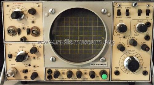 Oscilloscope CD1400; Solartron Laboratory (ID = 2117219) Equipment