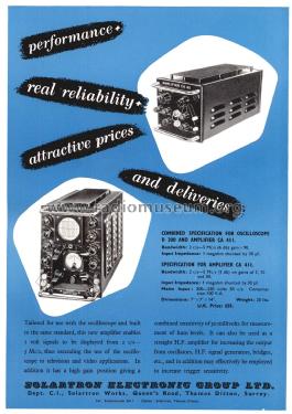 Oscilloscope D300; Solartron Laboratory (ID = 2612432) Equipment