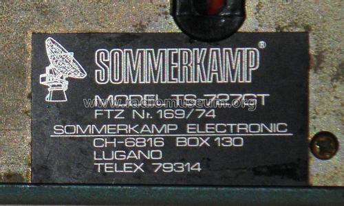 CB-Mobilfunkgerät TS-727 GT; Sommerkamp (ID = 1936215) Citizen