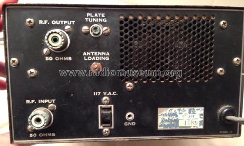 Linear Amplifier BR-2911; Sonar Radio Corp.; (ID = 1925154) Citizen