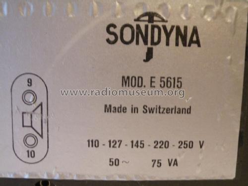 E5615; Sondyna AG; Zürich- (ID = 2177380) Radio