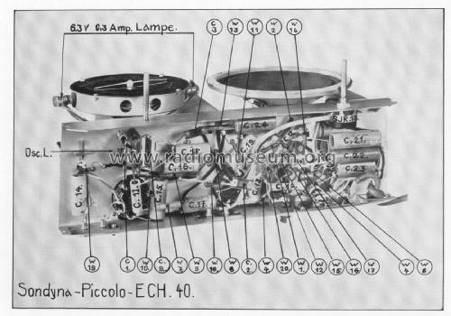 Piccolo ECH40; Sondyna AG; Zürich- (ID = 1934903) Radio