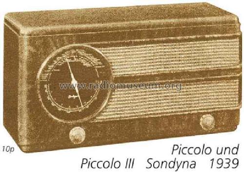 Piccolo II ECH40-2; Sondyna AG; Zürich- (ID = 711639) Radio