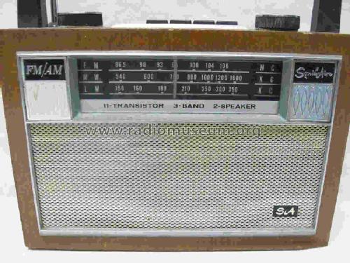 FM/AM 11-Transistor 3-Band 2-Speaker UR-800; Sonic-Aire; where? (ID = 2983583) Radio