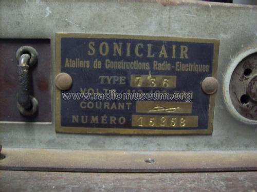 736; Soniclair; Bruxelles (ID = 1887899) Radio